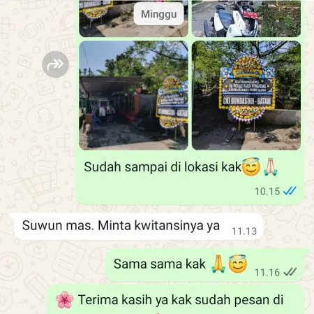 Pengiriman Papan Bunga Duka Bojongsari