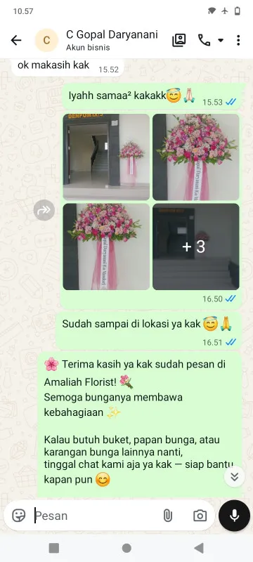 Pengiriman Karangan Bunga Bojongsari
