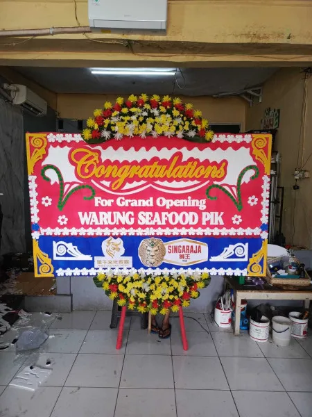 Papan Bunga Ucapan Selamat Bojongsari