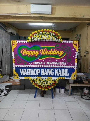 Papan Bunga di Bojongsari