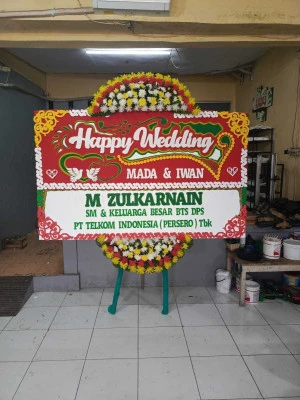 Papan Bunga di Bojongsari