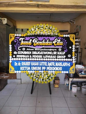 Papan Bunga di Bojongsari